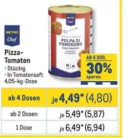 METRO Metro chef pizza-tomaten Angebot