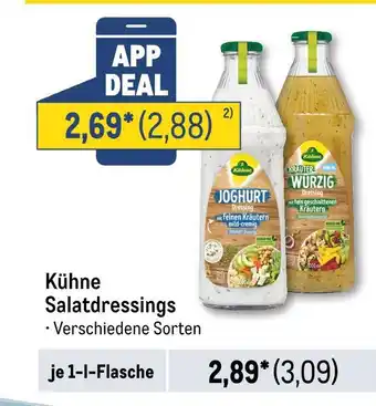 METRO Kühne salatdressings Angebot