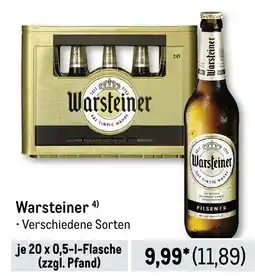 METRO Warsteiner Angebot