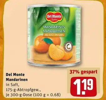 REWE Del monte mandarinen Angebot