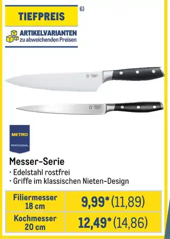 METRO Messer-serie Angebot