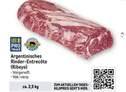 METRO Pro trace, argentine beef argentinisches rinder-entrecôte (ribeye) Angebot