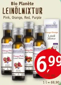 Erdkorn Biomarkt Bio Planète LEINÖLMIXTUR Angebot