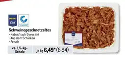 METRO Metro chef schweinegeschnetzeltes Angebot