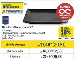 METRO Geschirr-serie „macario“ Angebot