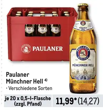 METRO Paulaner Münchner Hell Angebot