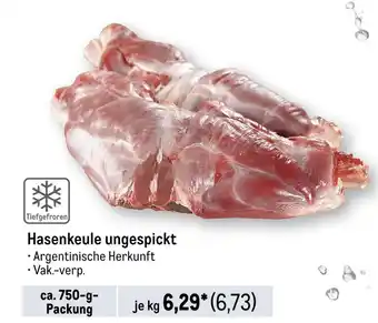 METRO Hasenkeule ungespickt Angebot