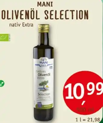 Erdkorn Biomarkt Mani olivenöl selection Angebot