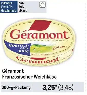 METRO Géramont französischer weichkäse Angebot