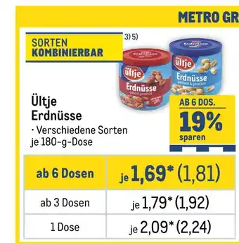 METRO Ültje erdnüsse Angebot