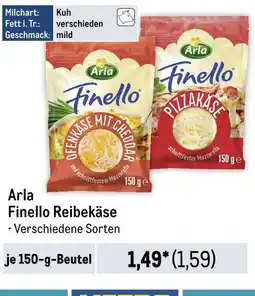 METRO Arla finello reibekäse Angebot