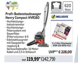 METRO Numatic profi-bodenstaubsauger henry compact hvr160 Angebot