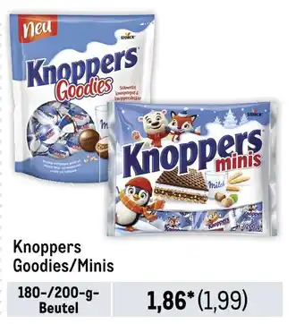 METRO Knoppers goodies/minis Angebot