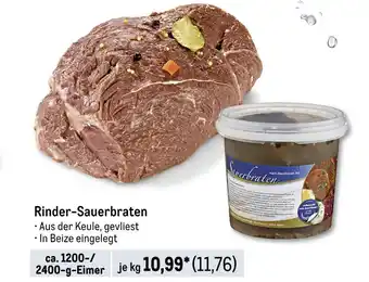 METRO Rinder-sauerbraten Angebot