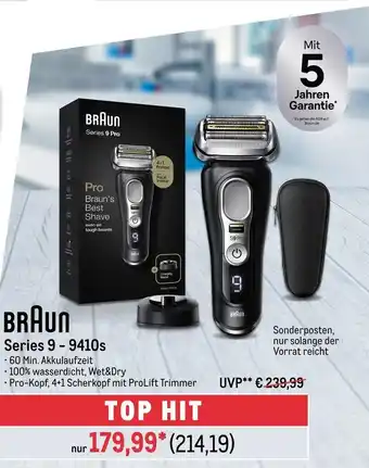 METRO Braun series 9 - 9410s Angebot