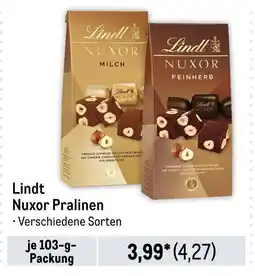 METRO Lindt nuxor pralinen Angebot