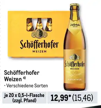 METRO Schöfferhofer Weizen Angebot