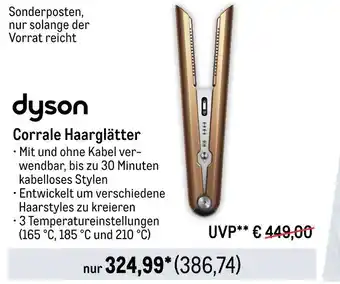 METRO Dyson corrale haarglätter Angebot