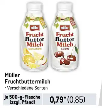 METRO Müller fruchtbuttermilch Angebot