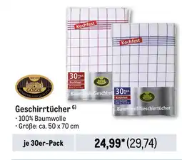 METRO Gözze geschirrtücher Angebot