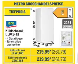 METRO Aro kühlschrank ulw 1465 oder gefrierschrank uzw1465 Angebot