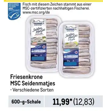 METRO Friesenkrone msc seidenmatjes Angebot