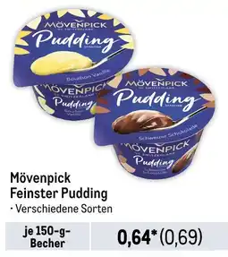 METRO Mövenpick feinster pudding Angebot