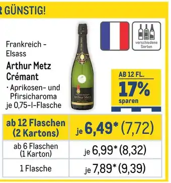 METRO Arthur metz crémant Angebot