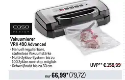 METRO Caso vakuumierer vrh 490 advanced Angebot