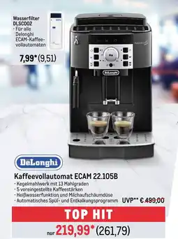 METRO Delonghi kaffeevollautomat ecam 22.105b Angebot