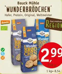 Erdkorn Biomarkt Bauck Mühle WUNDERBRÖDCHEN Angebot