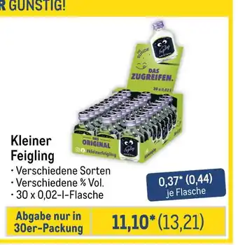 METRO Kleiner feigling Angebot