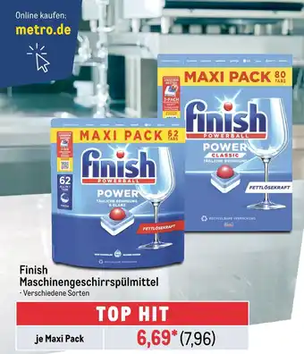 METRO Finish maschinengeschirrspülmittel Angebot