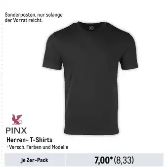 METRO Pinx herren- t-shirts Angebot