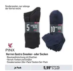 METRO Pinx herren gastro sneaker- oder socken Angebot