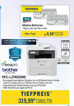 METRO Brother mfc-l3740cdwe Angebot