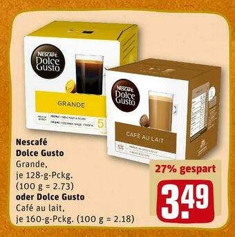 REWE Nescafé dolce gusto Angebot