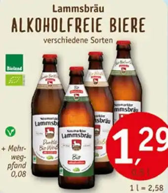 Erdkorn Biomarkt Lammsbräu ALKOHOLFREIE BIERE Angebot