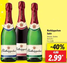 Lidl Rotkäppchen Sekt Angebot