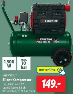 Lidl PARKSIDE Silent Kompressor Angebot