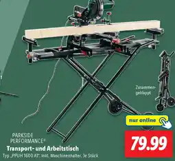 Lidl PARKSIDE PERFORMANCE Transport- und Arbeitstisch Angebot