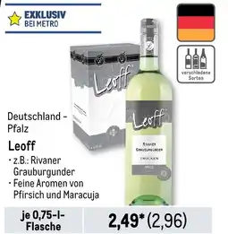 METRO Leoff Angebot