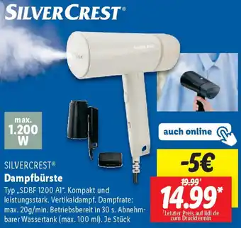 Lidl SILVERCREST Dampfbürste Angebot