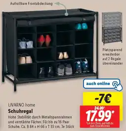 Lidl LIVARNO home Schuhregal Angebot