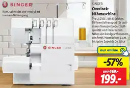 Lidl SINGER Overlock Nähmaschine Angebot