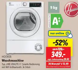 Lidl HOOVER Waschmaschine Angebot