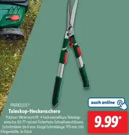 Lidl PARKSIDE Teleskop-Heckenschere Angebot