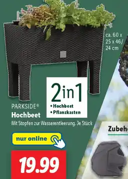 Lidl PARKSIDE Hochbeet Angebot