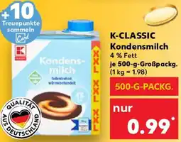 Kaufland K-CLASSIC Kondensmilch Angebot