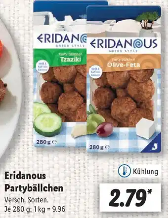 Lidl Eridanous Partybällchen Angebot